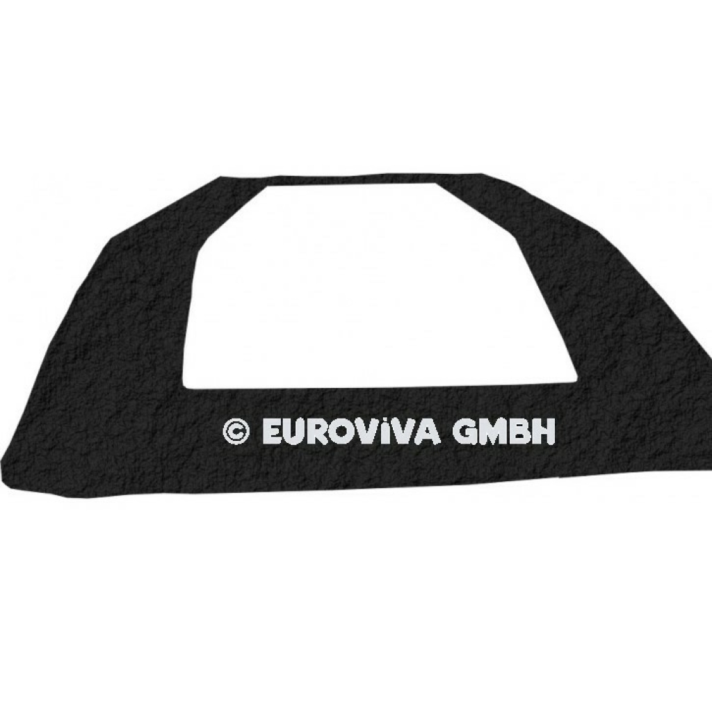Abdeckung für Euroviva® Klapptrampoline (Schwarz)
